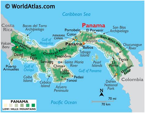 The Most Visited Cities In Panama .